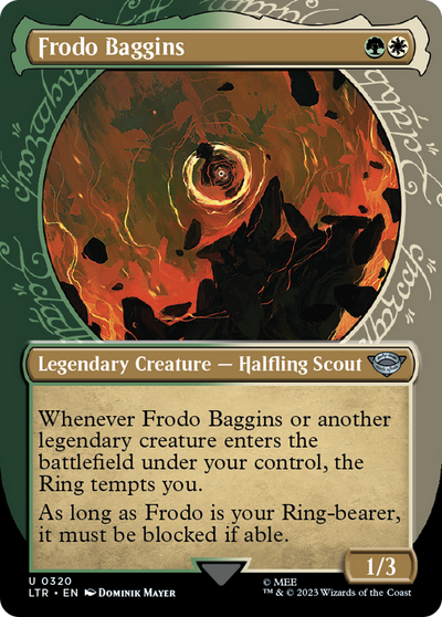 Frodo Baggins (LTR-320) - The Lord of the Rings: Tales of Middle-earth: (Showcase) (Borderless)