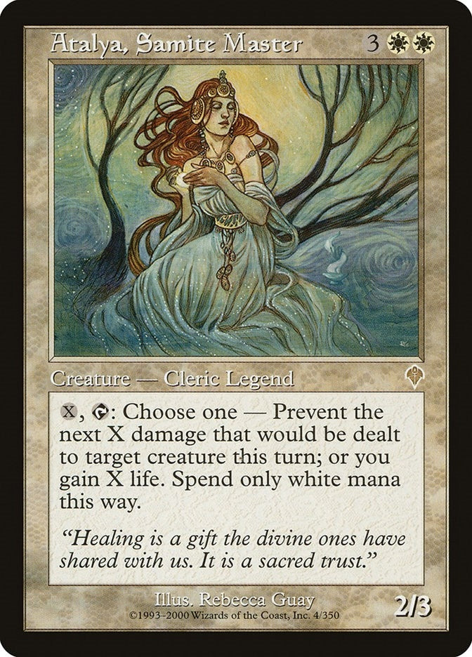 Atalya, Samite Master (4) (Invasion)
