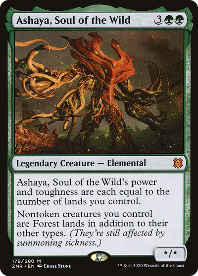Ashaya, Soul of the Wild (179) (Zendikar Rising)
