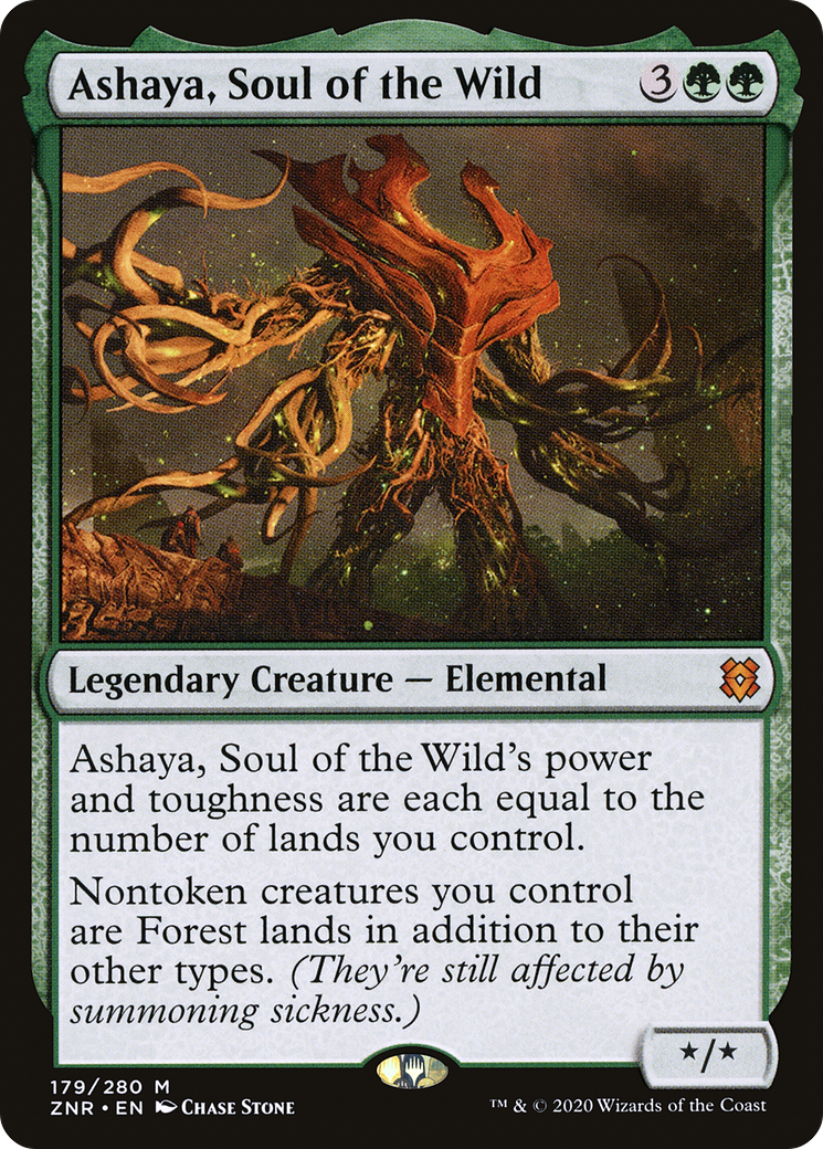 Ashaya, Soul of the Wild (179) (Zendikar Rising)