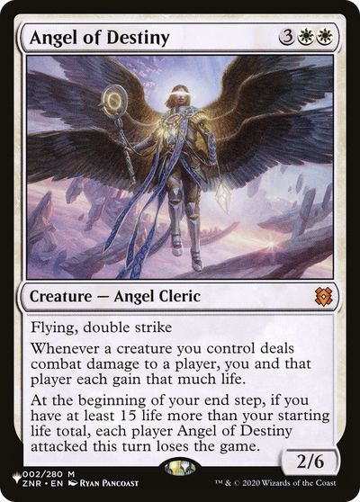 Angel of Destiny (2) (The List Reprints)