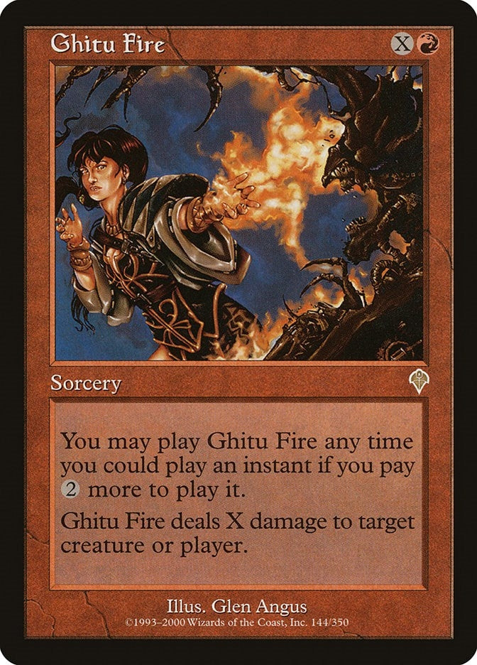 Ghitu Fire (144) (Invasion)