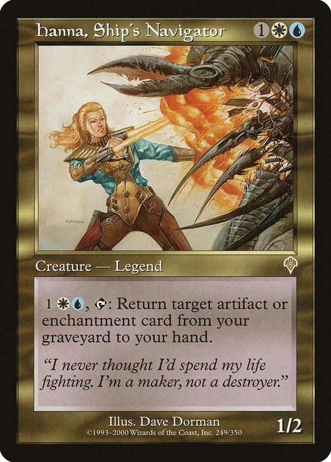 Hanna, Ship's Navigator (249) (Invasion)