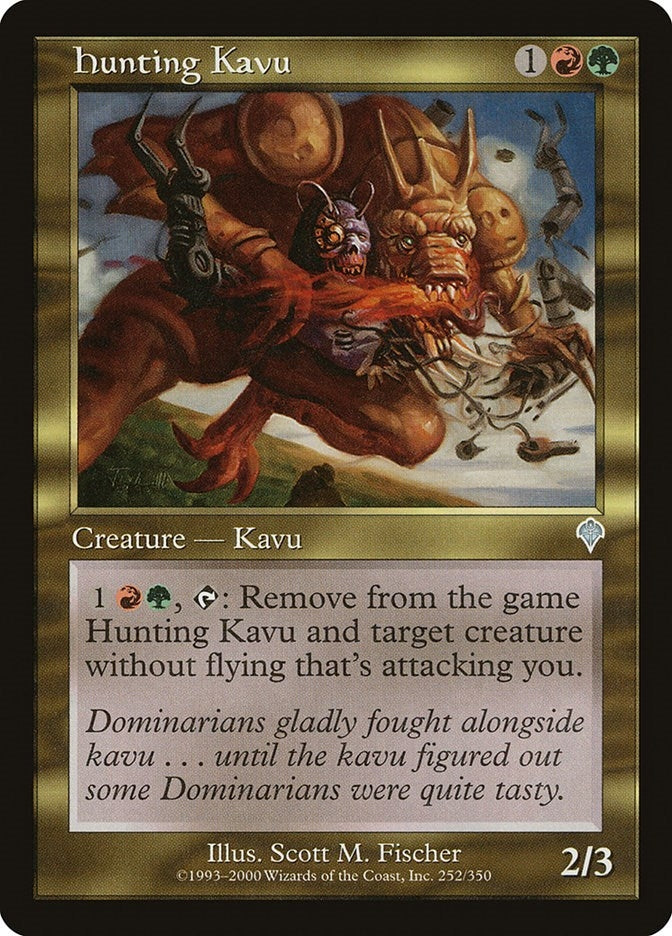 Hunting Kavu (252) (Invasion)