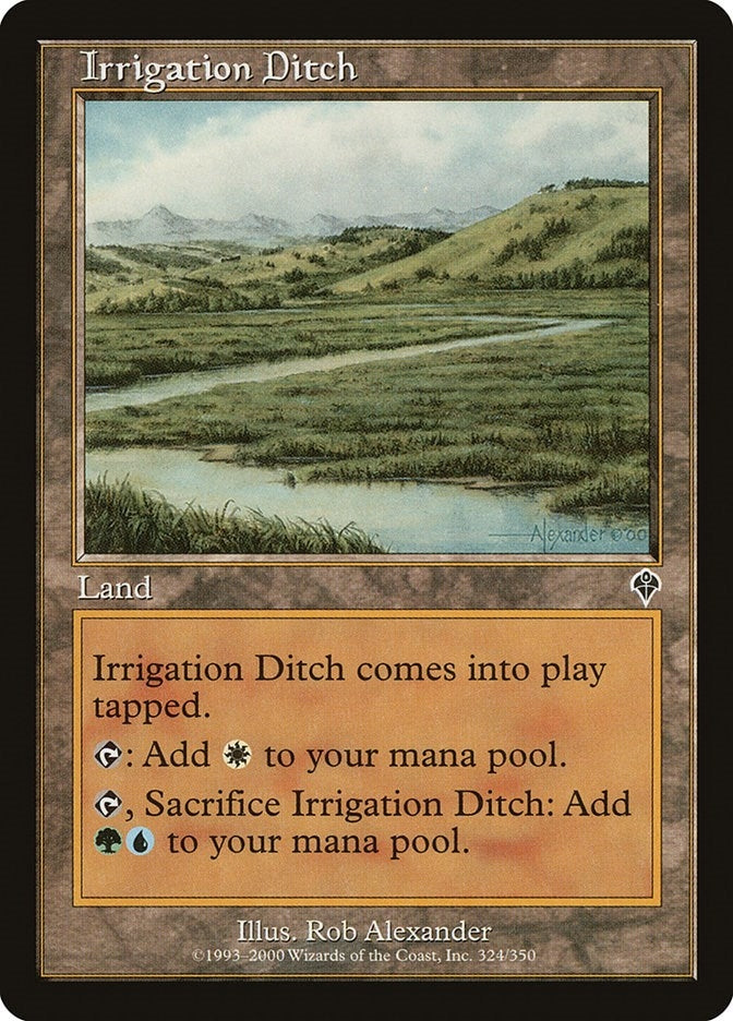 Irrigation Ditch (324) (Invasion)