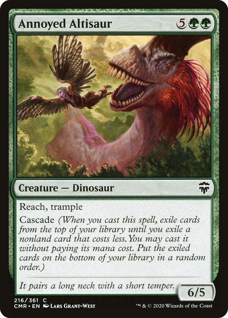 Annoyed Altisaur (216) (Commander Legends)