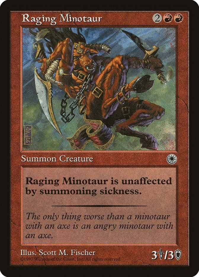 Raging Minotaur (Portal)