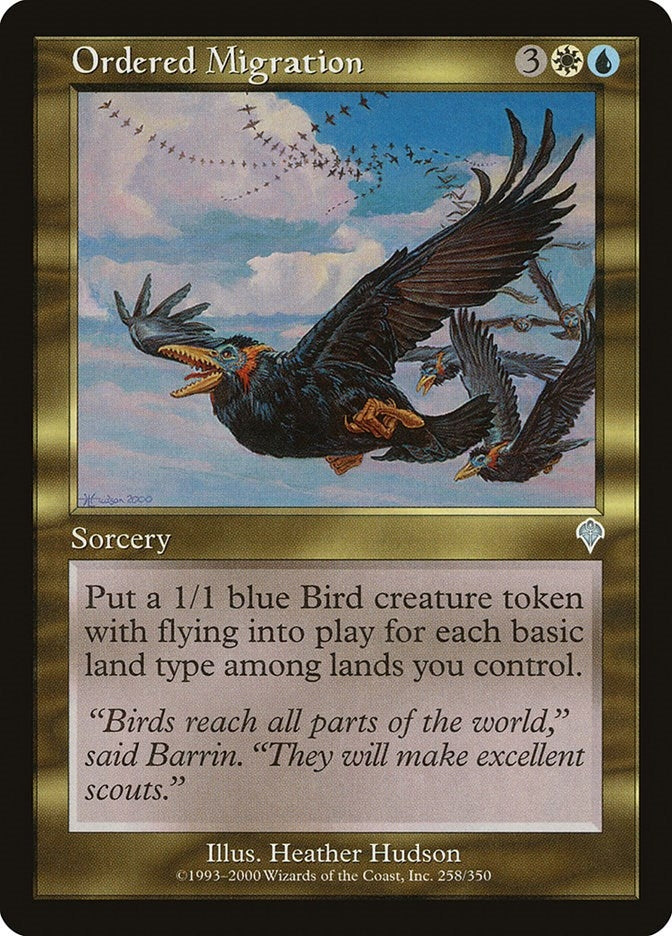 Ordered Migration (258) (Invasion)