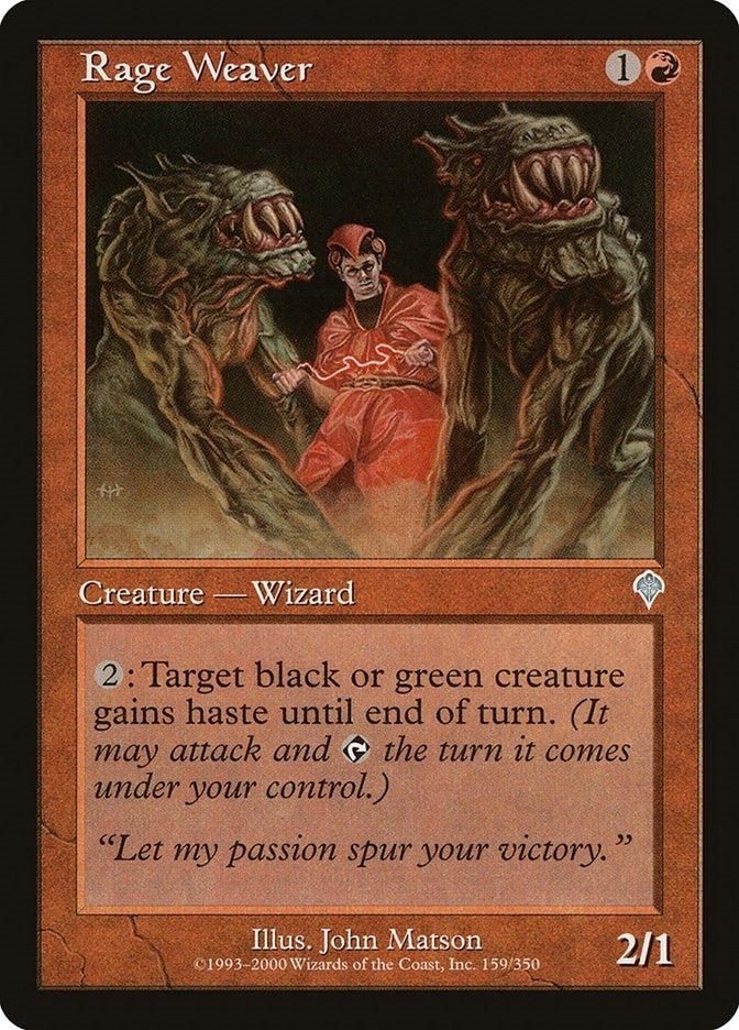Rage Weaver (159) (Invasion)
