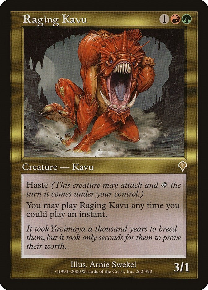 Raging Kavu (262) (Invasion)