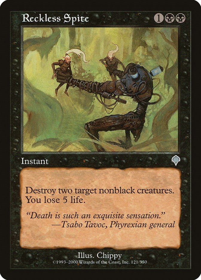 Reckless Spite (121) (Invasion)