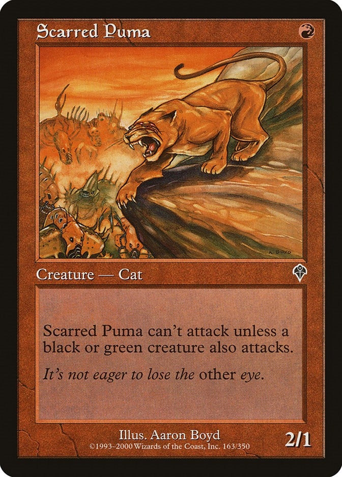 Scarred Puma (163) (Invasion)