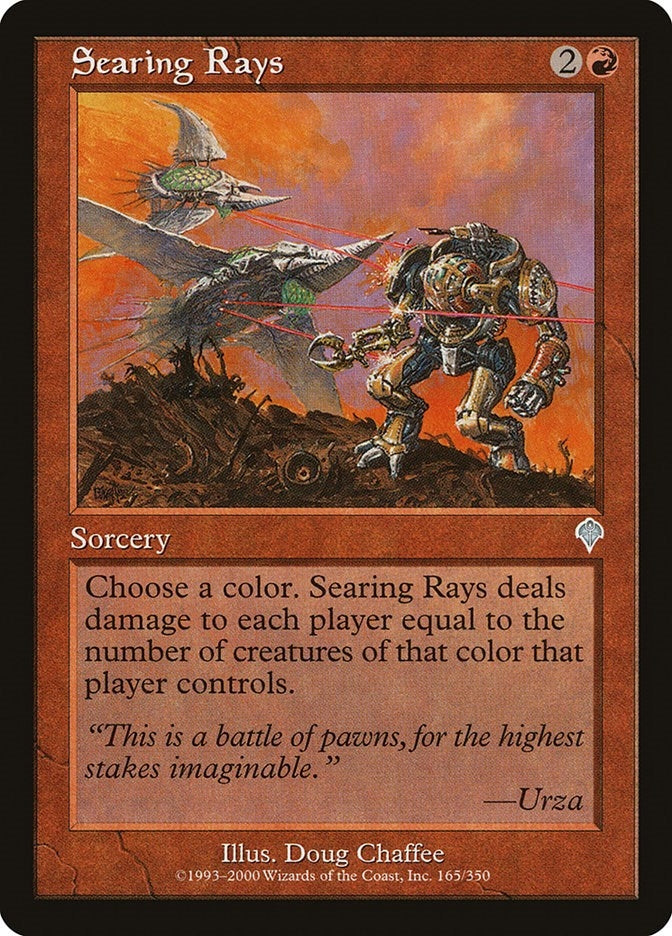 Searing Rays (165) (Invasion)