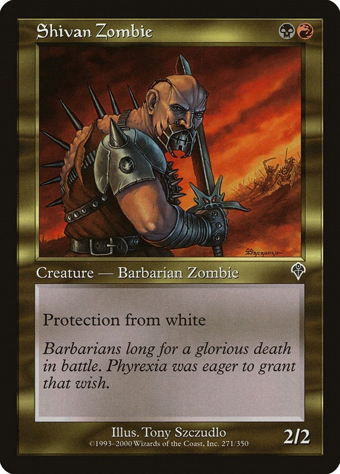 Shivan Zombie (271) (Invasion)