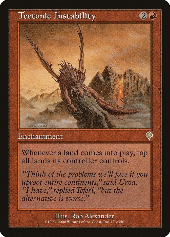 Tectonic Instability (173) (Invasion)