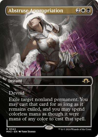 Abstruse Appropriation (Borderless) (342) (Modern Horizons 3)