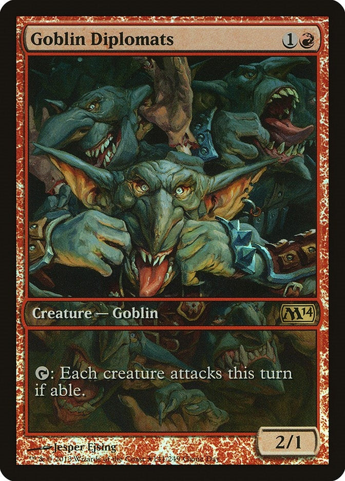 Goblin Diplomats (141) (Game Day & Store Championship Promos)