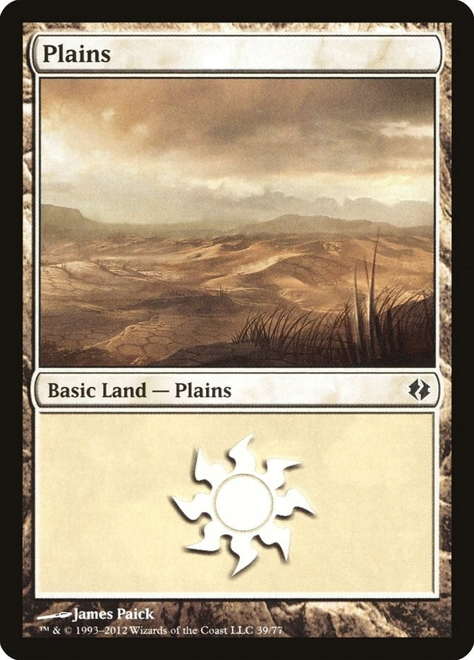 Plains (39) (39) (Duel Decks: Venser vs. Koth)