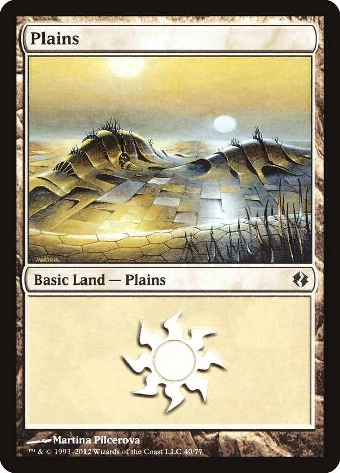 Plains (40) (40) (Duel Decks: Venser vs. Koth)