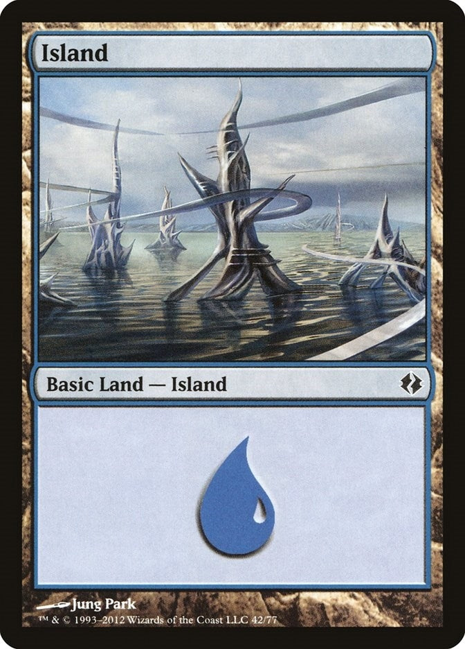 Island (42) (42) (Duel Decks: Venser vs. Koth)