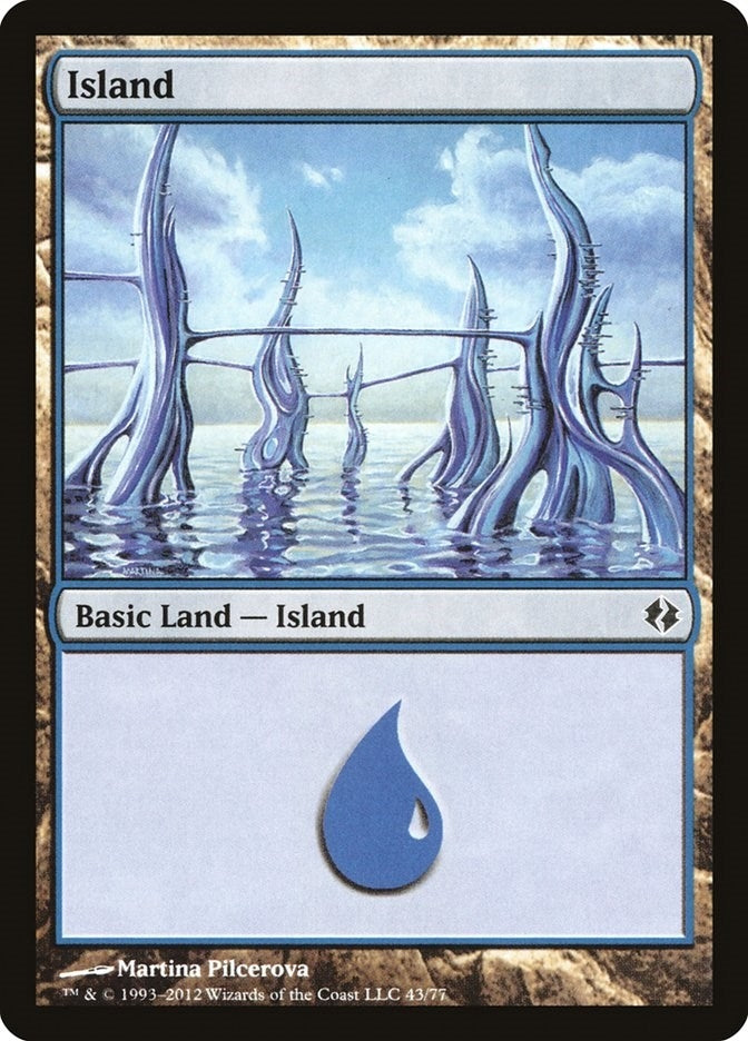 Island (43) (43) (Duel Decks: Venser vs. Koth)
