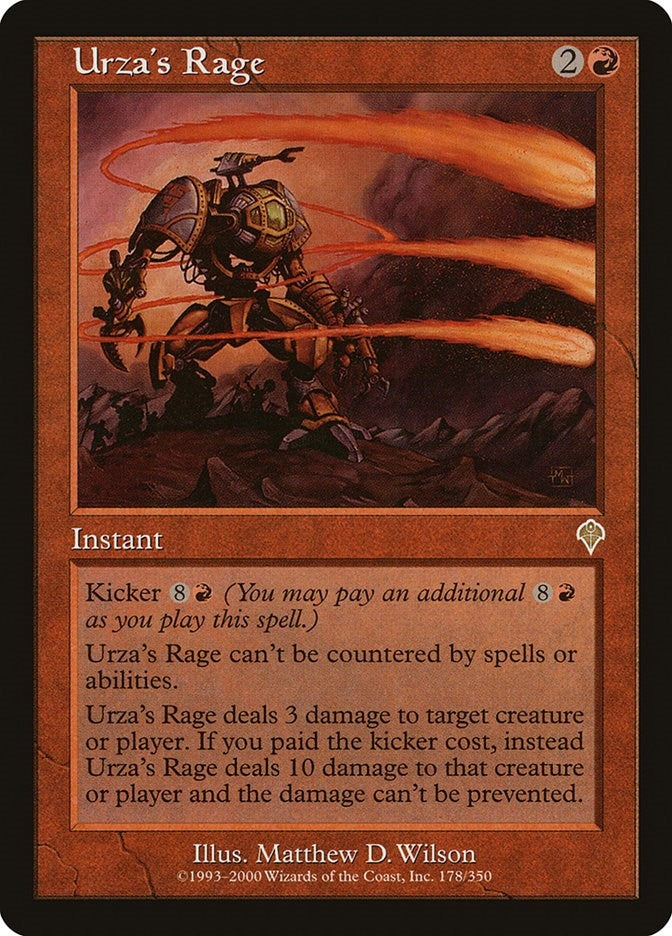 Urza's Rage (178) (Invasion)