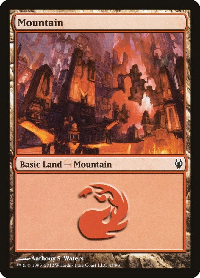Mountain (43) (43) (Duel Decks: Izzet vs. Golgari)