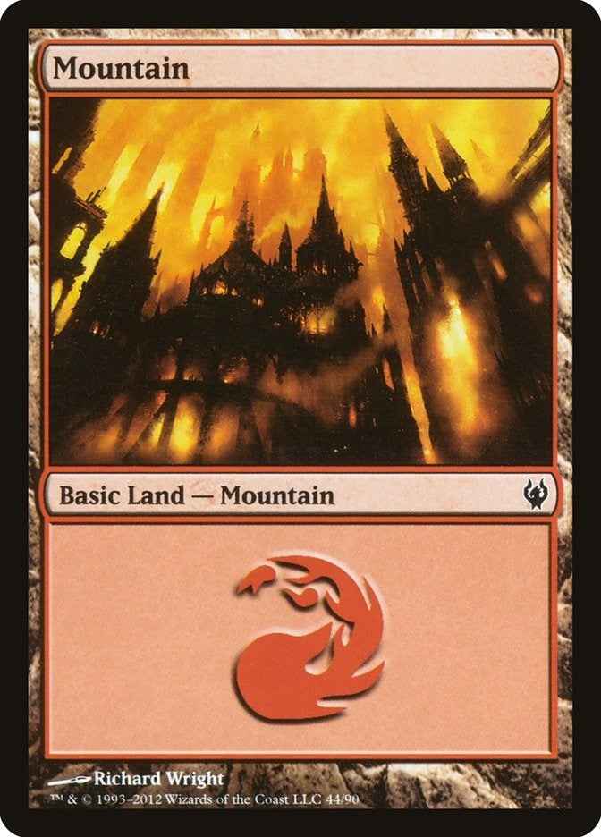 Mountain (44) (44) (Duel Decks: Izzet vs. Golgari)
