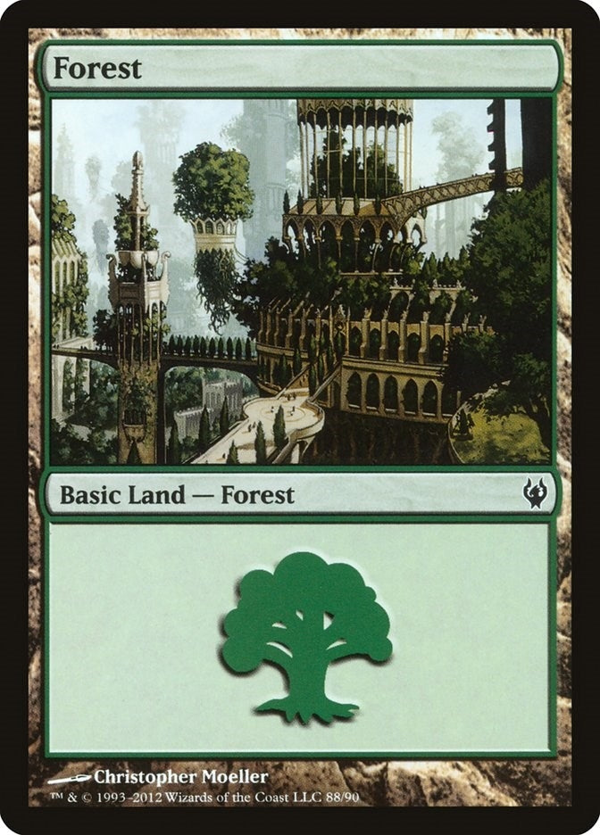 Forest (88) (88) (Duel Decks: Izzet vs. Golgari)