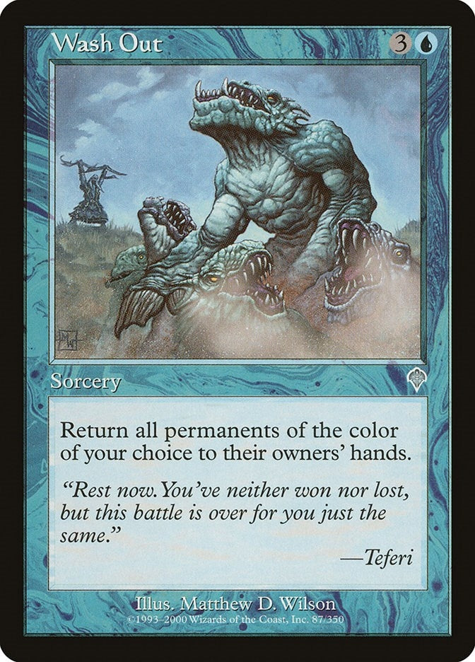 Wash Out (87) (Invasion)