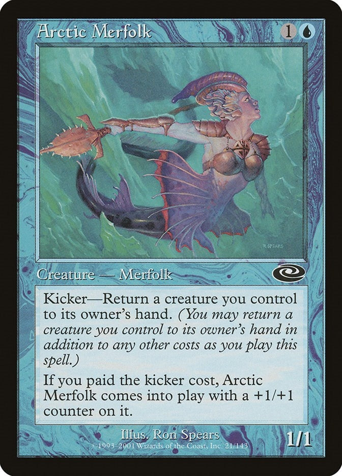 Arctic Merfolk (21) (Planeshift)