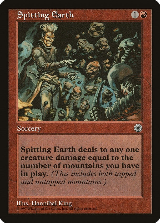 Spitting Earth (Portal)