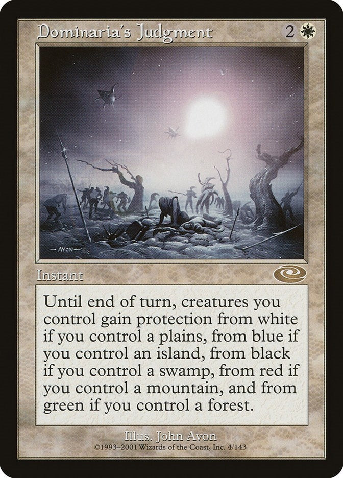 Dominaria's Judgment (4) (Planeshift)