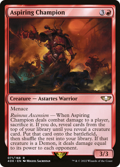 Aspiring Champion (71) (Universes Beyond: Warhammer 40,000)