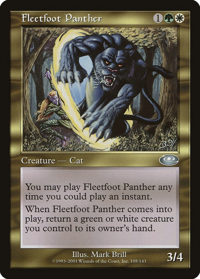 Fleetfoot Panther (108) (Planeshift)