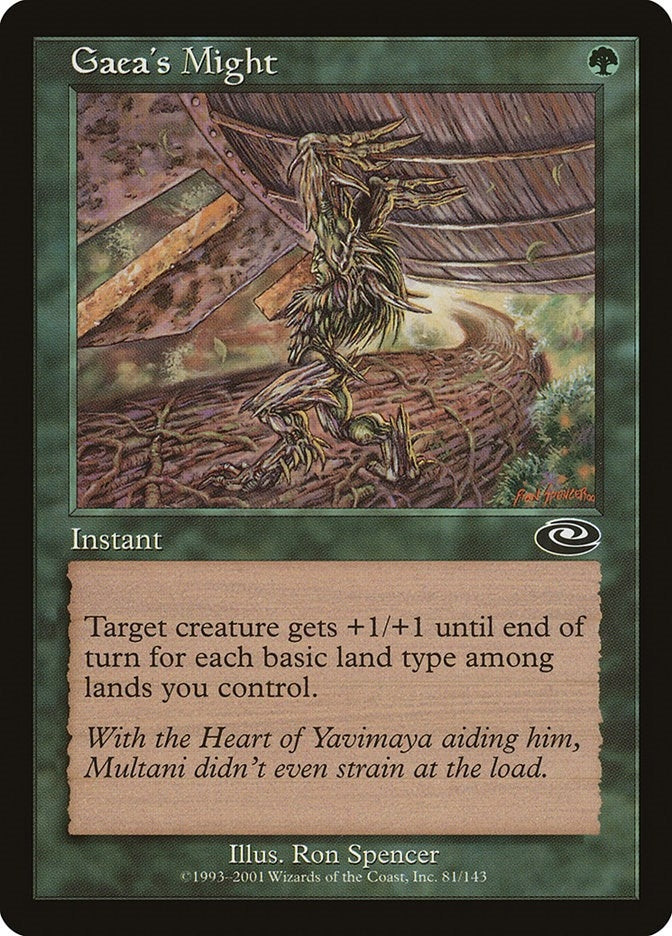 Gaea's Might (81) (Planeshift)