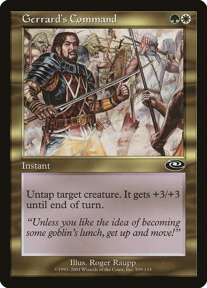Gerrard's Command (109) (Planeshift)