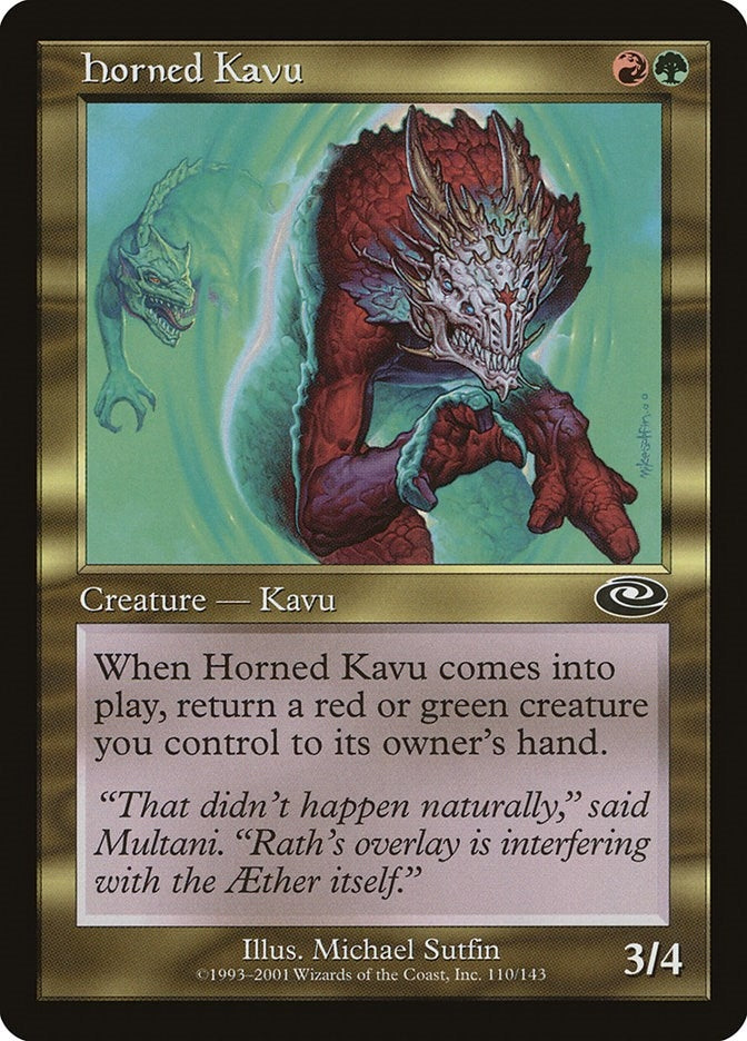 Horned Kavu (110) (Planeshift)