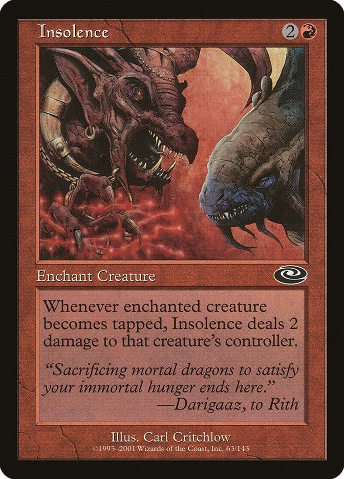 Insolence (63) (Planeshift)