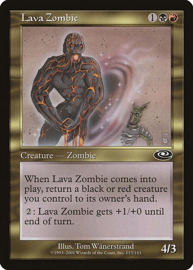 Lava Zombie (113) (Planeshift)