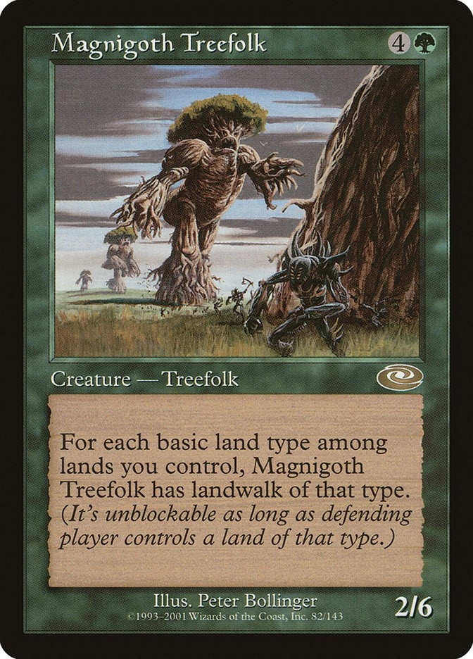 Magnigoth Treefolk (82) (Planeshift)