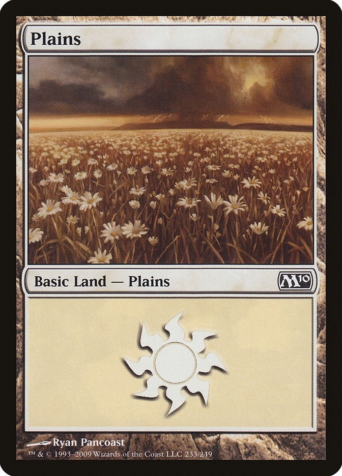 Plains (233) (233) (Magic 2010 (M10))