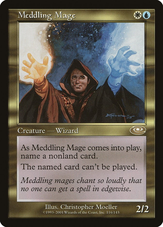 Meddling Mage (116) (Planeshift)