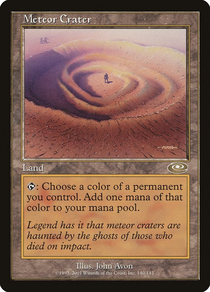 Meteor Crater (140) (Planeshift)