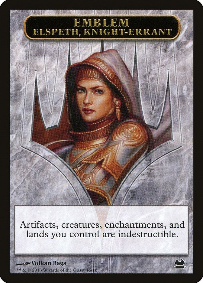 Emblem - Elspeth, Knight-Errant (16) (Modern Masters)