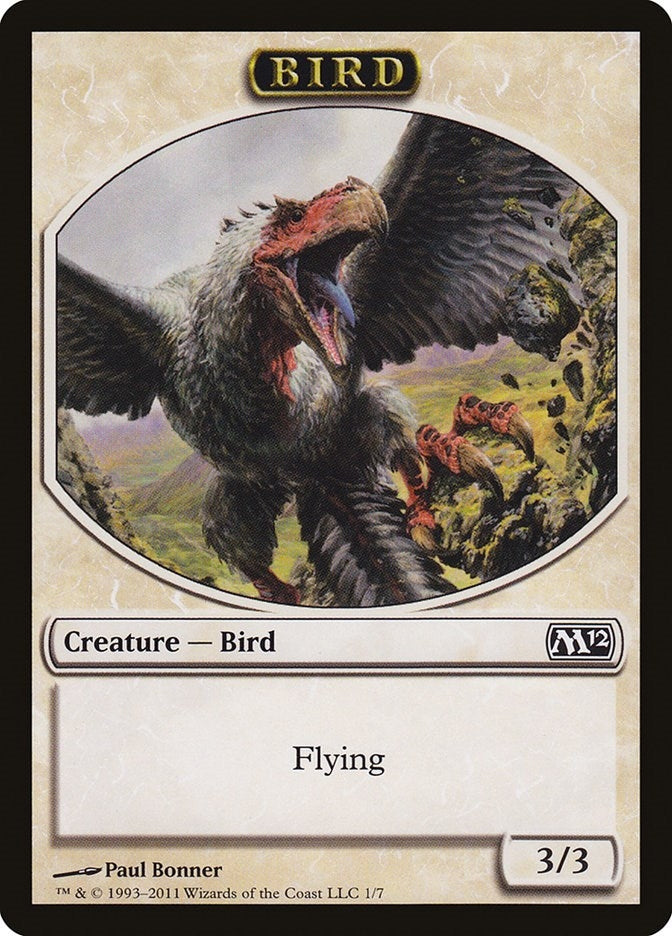 Bird Token (1) (Magic 2012 (M12))