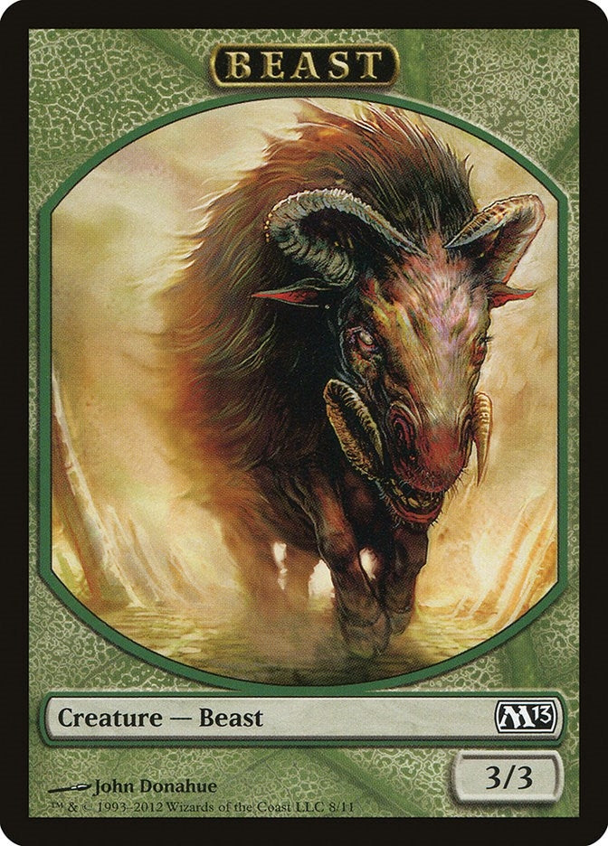 Beast Token (8) (Magic 2013 (M13))