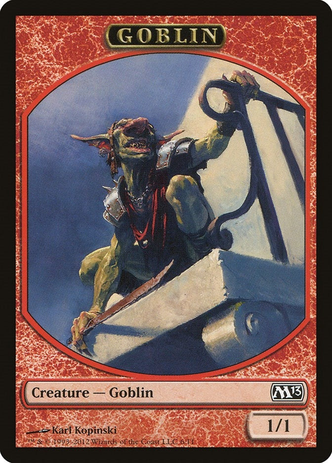 Goblin Token (6) (Magic 2013 (M13))