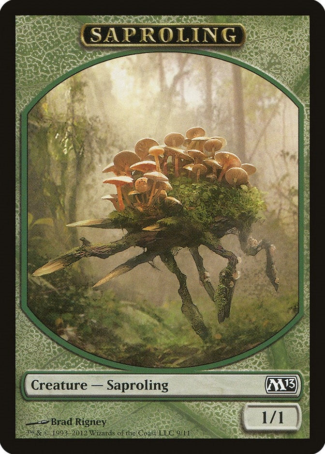 Saproling Token (9) (Magic 2013 (M13))