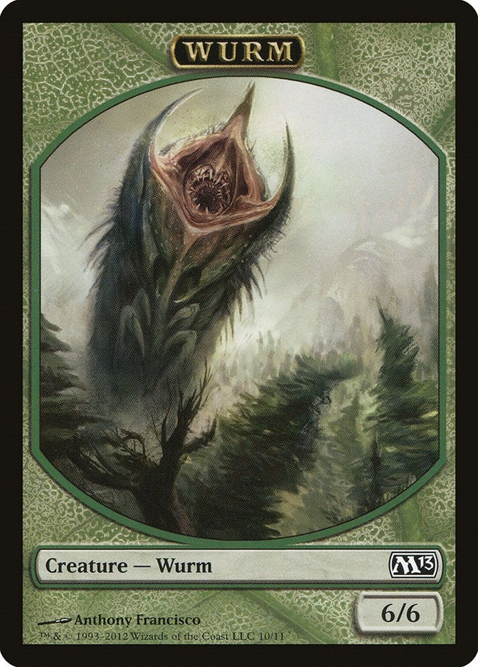 Image for Wurm Token (10) - Magic: The Gathering